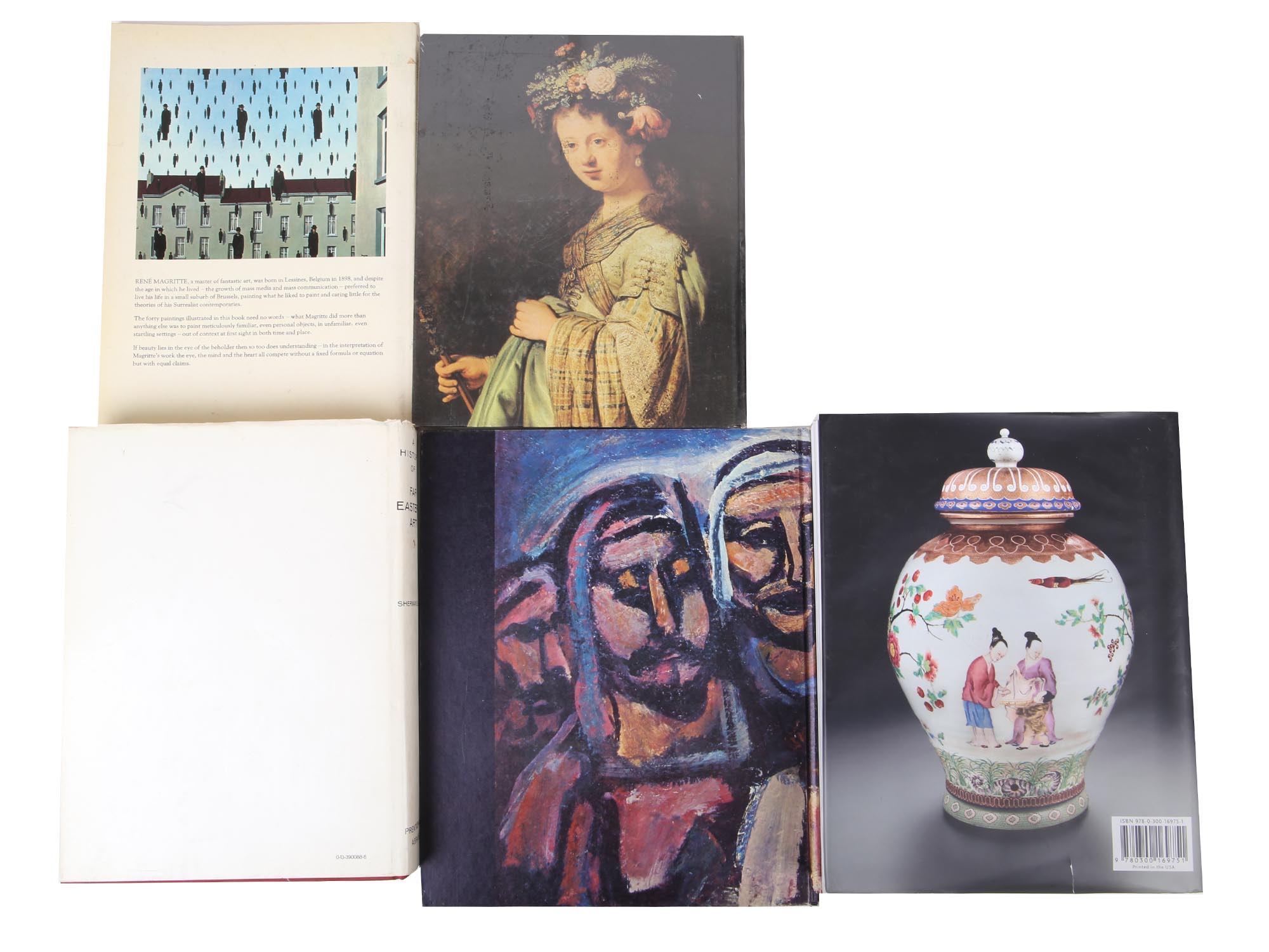 VINTAGE BOOKS ABOUT WESTERN AND ORIENTAL ART PIC-1